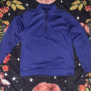 Nike Dri-Fit Blue Sweater
